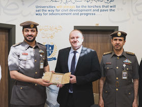 welcome a delegation from the General Directorate of Identity and Foreigners Affairs – Umm Al Quwain.