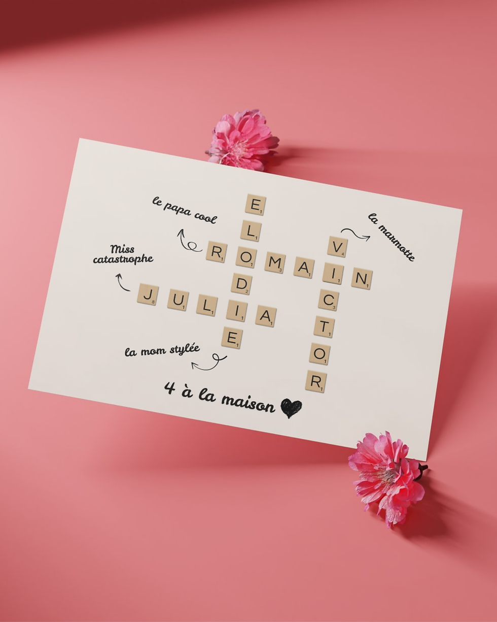 Miniature : Affiche Scrabble