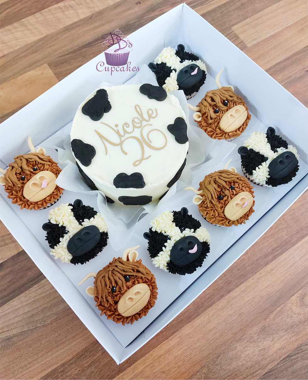 Cow themed Bento box