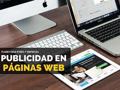 publicidad paginas web