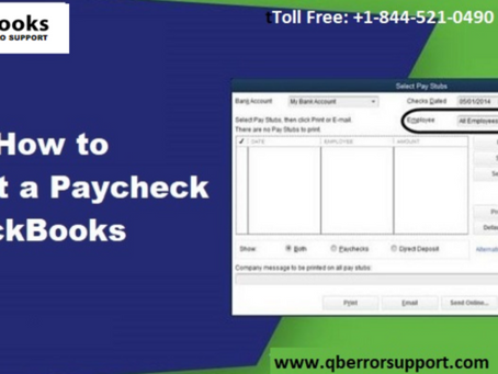 How to Reprint Paychecks in QuickBooks Desktop?