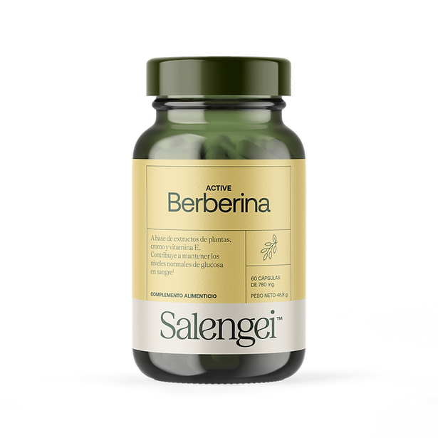 Active Berberina -  Berberin + Vitamin E + Chrom - 60 Kapseln - Salengei™