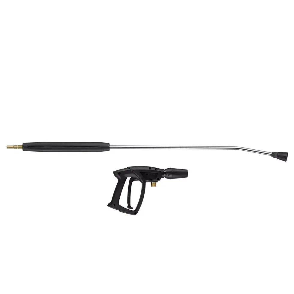 Thumbnail: Zwarte spuitpistool met lange lans. De Jong Techniek