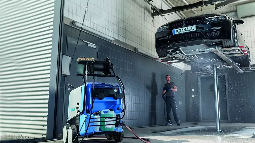 Thumbnail: Warmwater hogedrukreiniger Kranzle