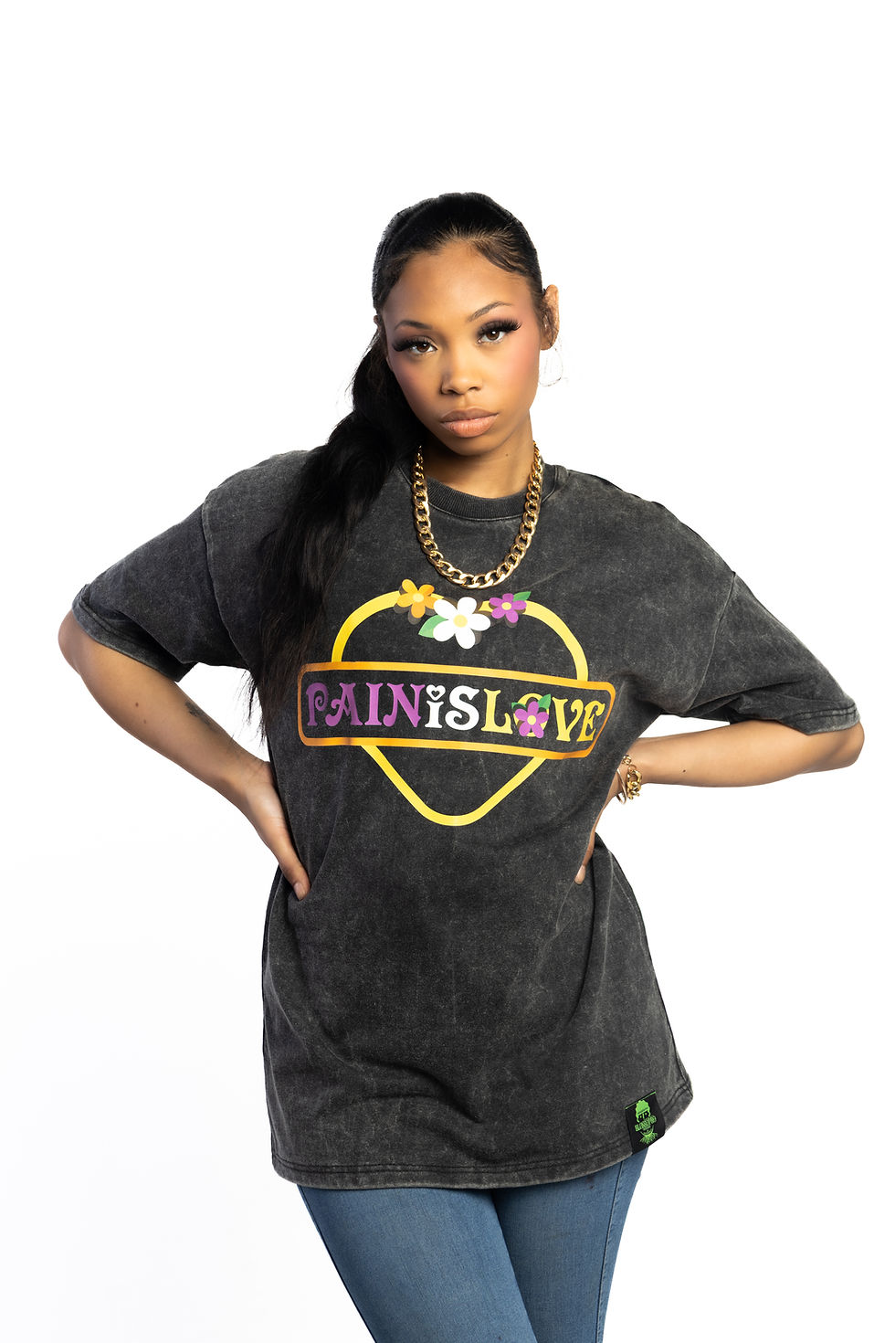 Thumbnail: Black Wash Elevation Collection Tees ( healing all cultures )