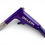 Thumbnail: Klein Mission Control Quill Stem Handlebar Purple 1" Threaded Mountain Bike