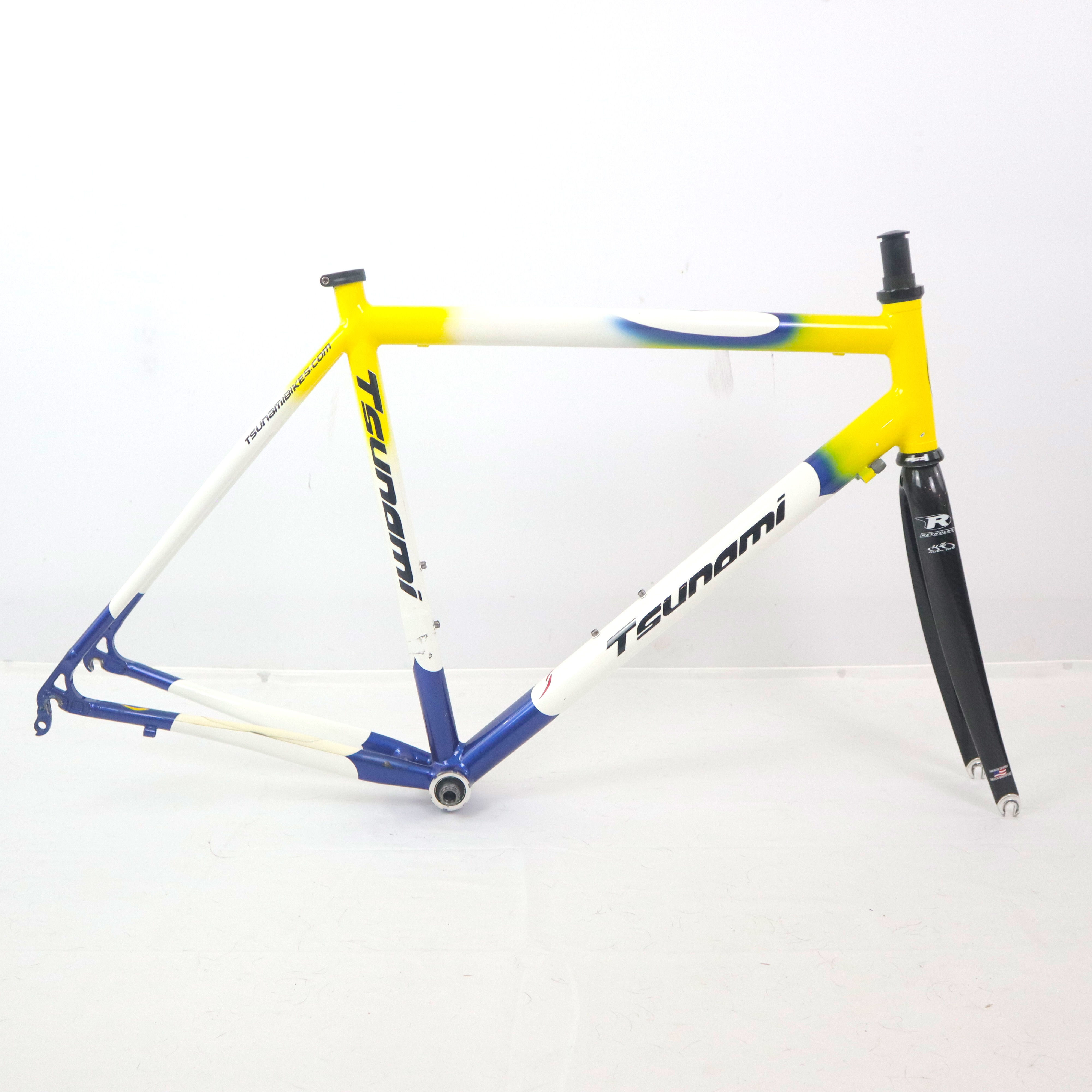 Tsunami Bikes 50cm Aluminum Road Bike Frame with Reynolds Ouzo Pro Fork