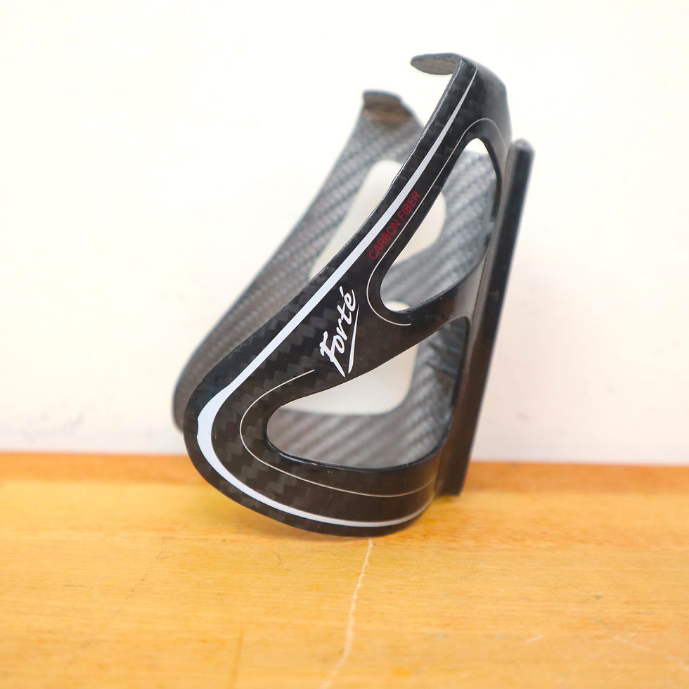 Forte Carbon Water Bottle Cage Black Road Bike Component