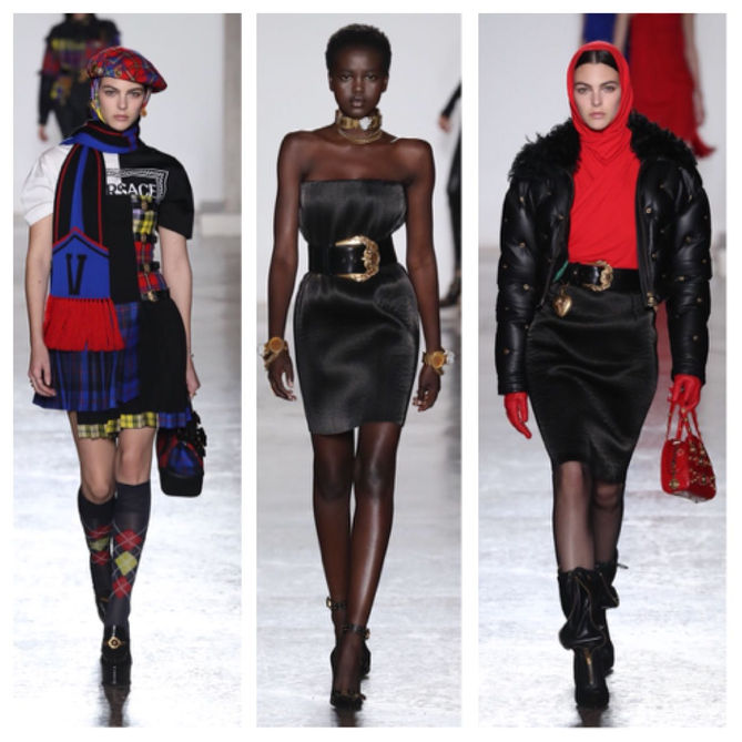 VERSACE
Inverno 2019 RTW / Milão