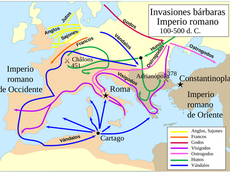 Invasiones germanas en Europa