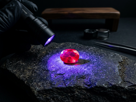 A Stone With Two Faces: The Hidden World of Gemstone Fluorescence