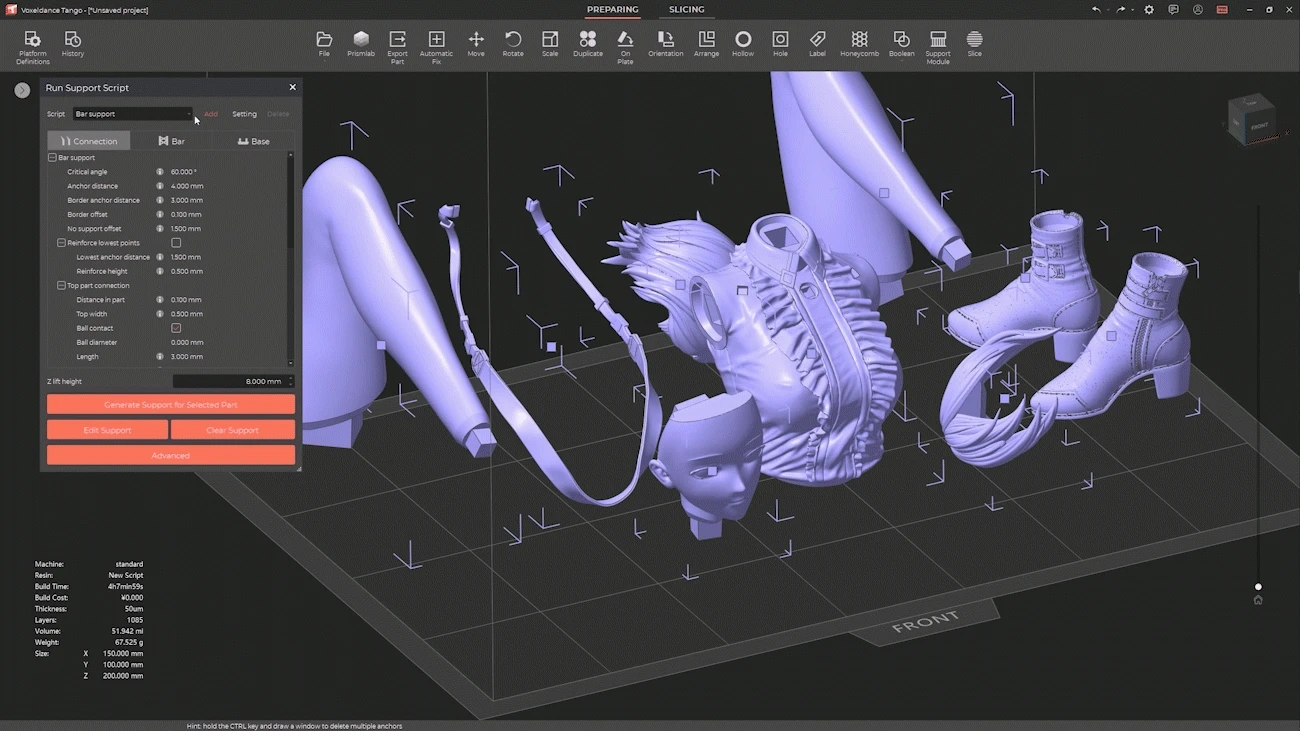 Xenomorph VoxelDance Tango Slice
