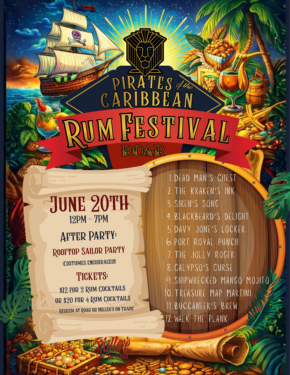 Pirates of The Caribbean Rum Festival