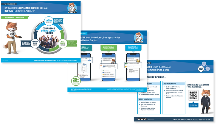 Carfax Sales Sheets