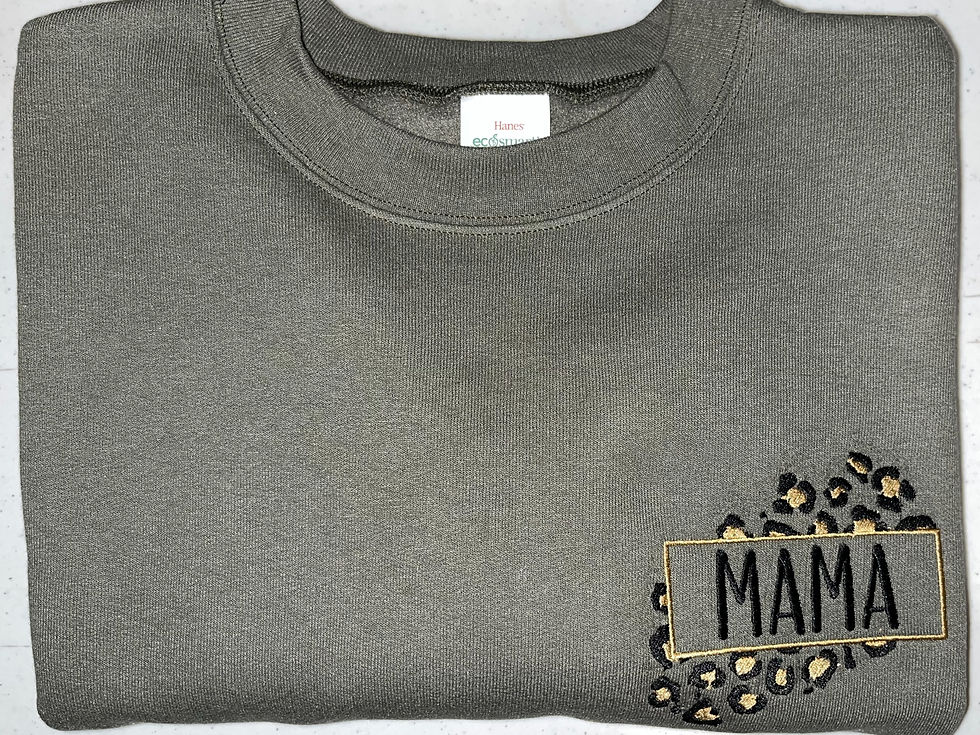 Thumbnail: Left Chest Leopard Name