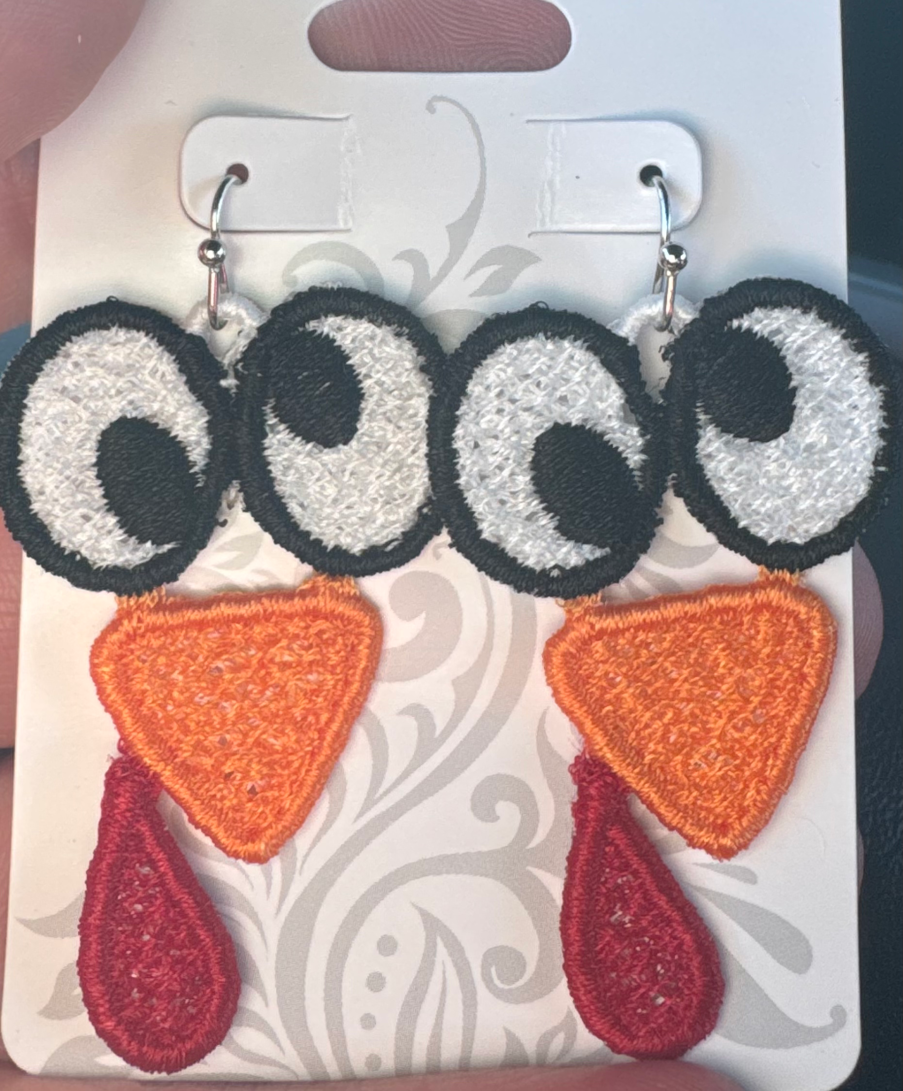 Silly Turkey Earrings
