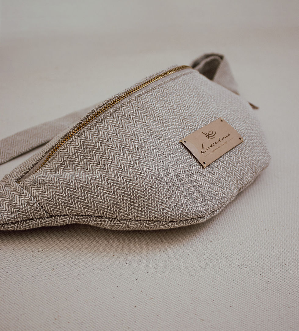 Miniaturbild: Sarah Bag Ame in Baumwolle und Leinen  - Limited Edition