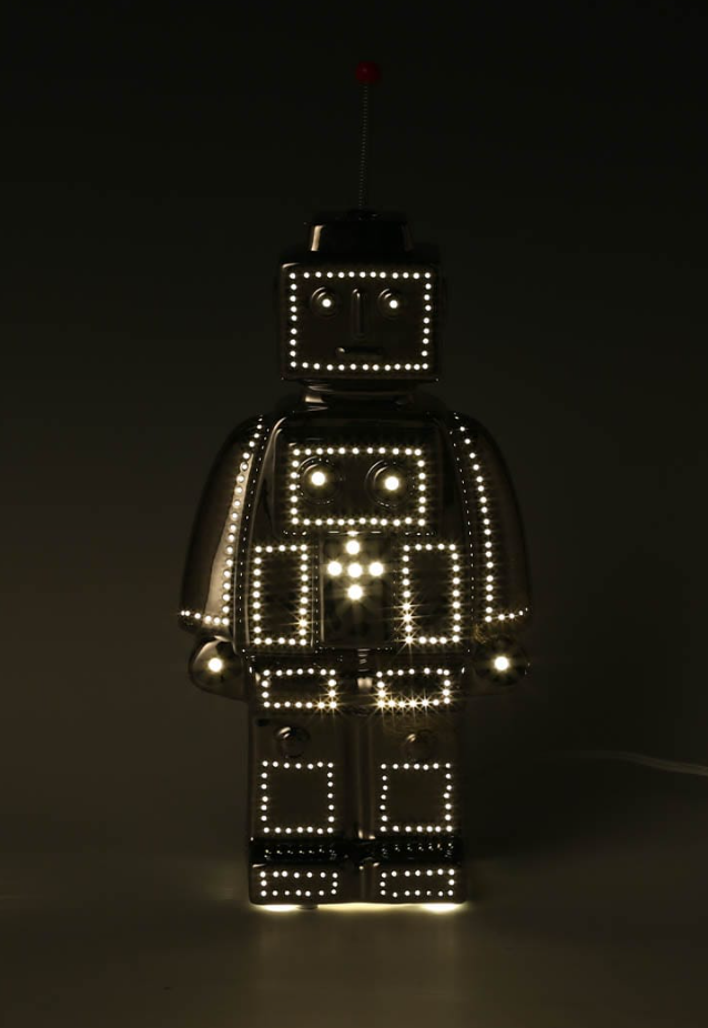 サムネイル： PORCELAIN ROBOT LIGHT