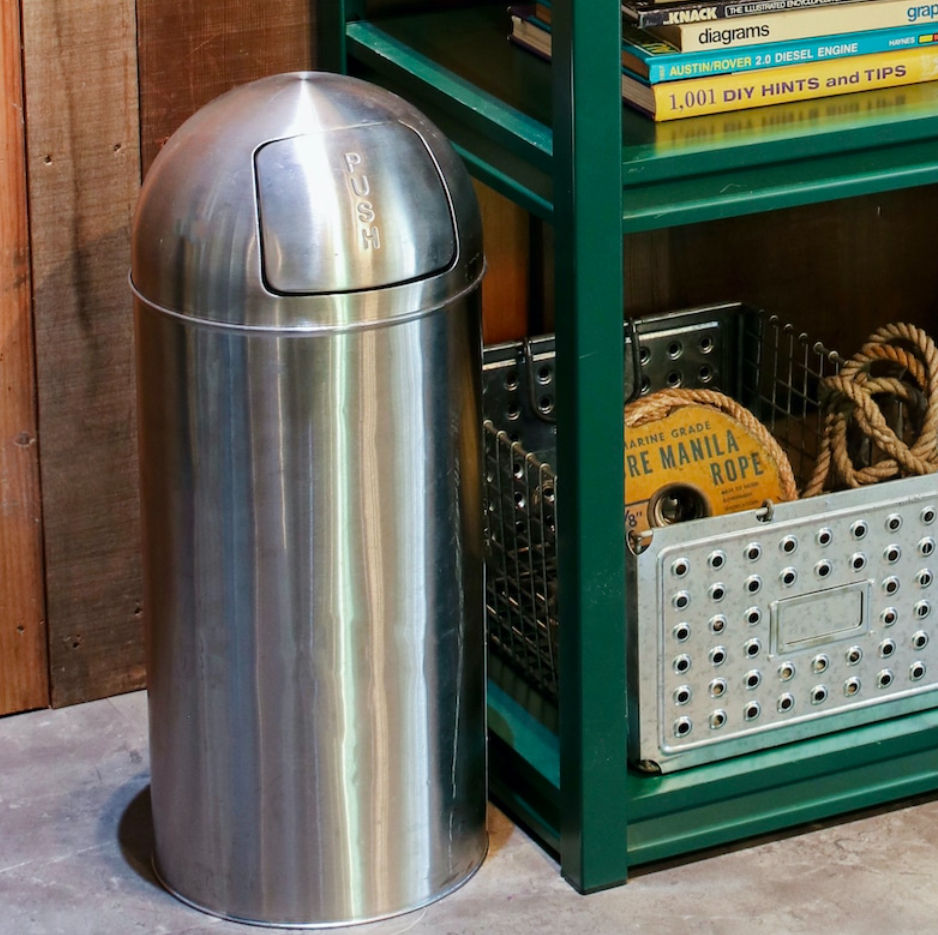 サムネイル： DUST BIN SATIN FINISHED 25L
