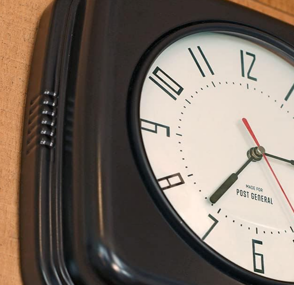 サムネイル： POST GENERAL BISPHAM WALL CLOCK
