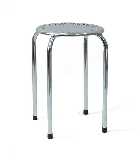STACKABLE METAL STOOL | puzzle
