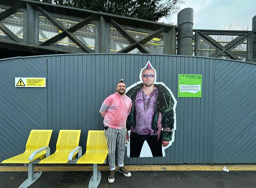Meet The Homotopia Residents At Merseyrail Stations Part Of Photography Exhibition Extended To 2026