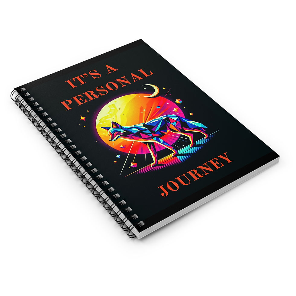 Thumbnail: Solo Coyote Personal Journey Journal Spiral Notebook