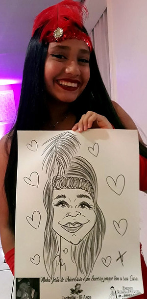 Caricatura Festa Fantasia