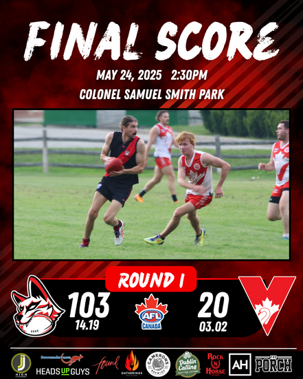 Dingos Open The 2025 AFLO Season With A Bang
