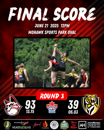Hammer Time - Dingos Return From Hamilton Victorious
