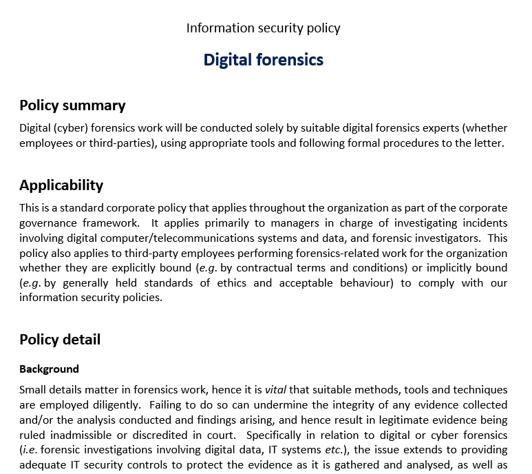 sample digital forensics report sample digital forensics report