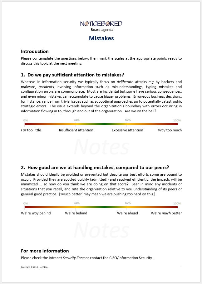 Thumbnail: Mistakes, errors and accidents awareness