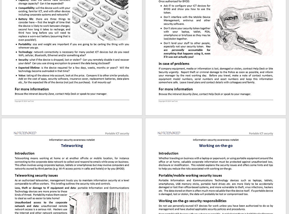Thumbnail: Working from home security awareness