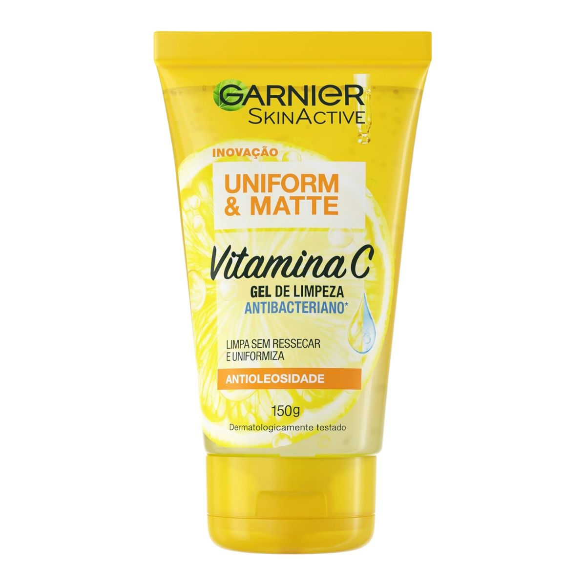 Gel de Limpeza Facial Vitamina C Garnier 150ml | Remove Impurezas e Oleosidade