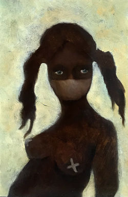 Mondmasker (thema Corona)