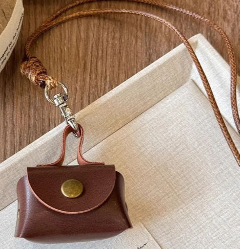 Tiny Bag Pendant Necklace
