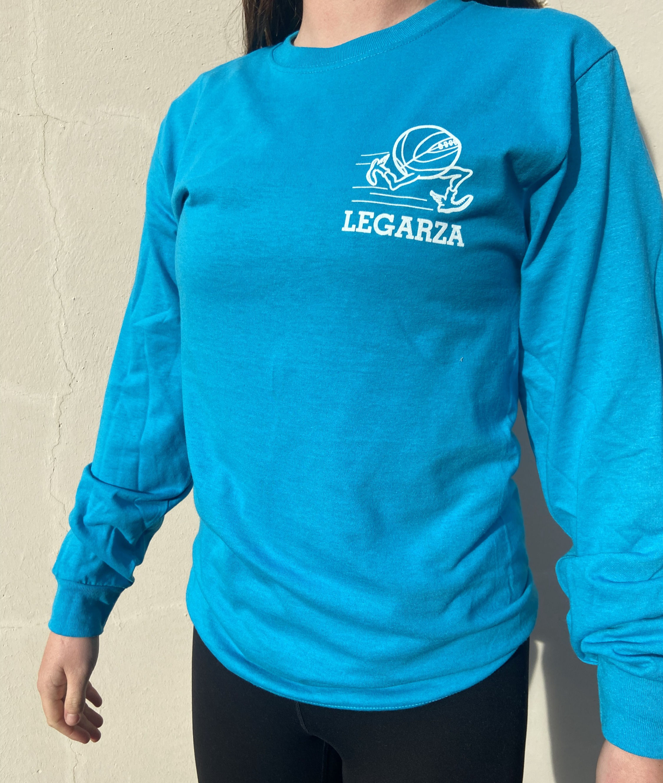 Teal Staff Long-sleeve Shirt (Unisex)