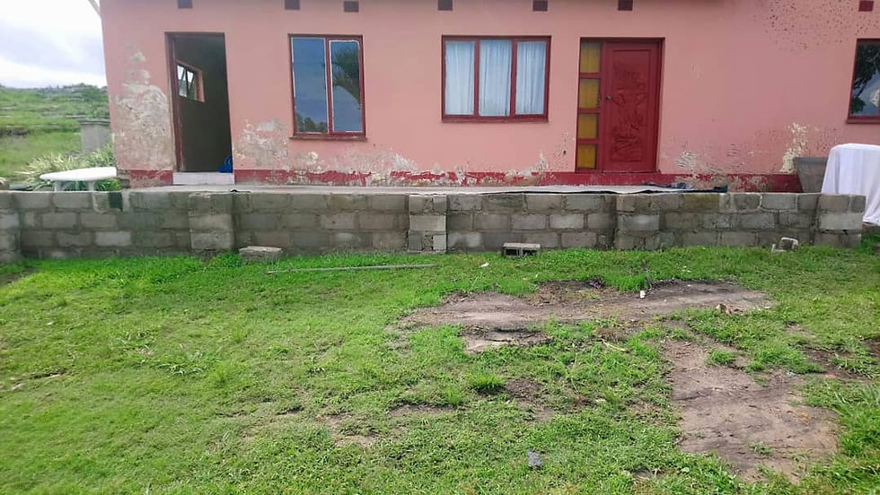 Patio alteration