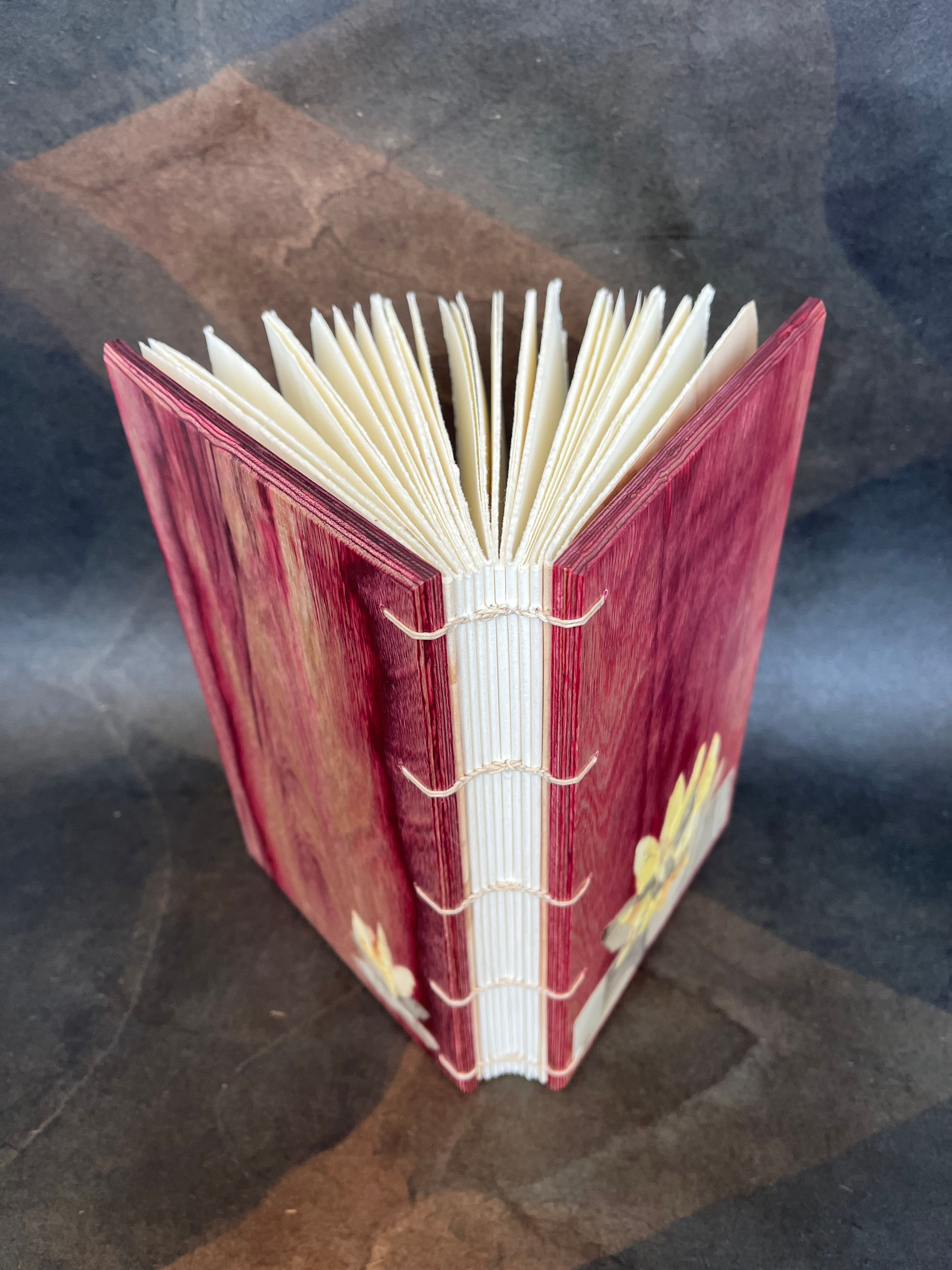 Greek Binding with Pink Boards