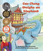 Book cover for Cao Chong Weighs an Elephant by Songju Daemicke