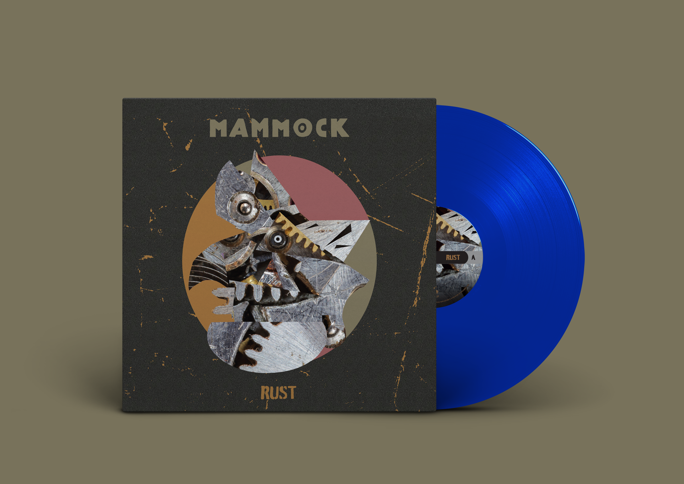 Mammock - Rust 12" 200gr  Blue Vinyl