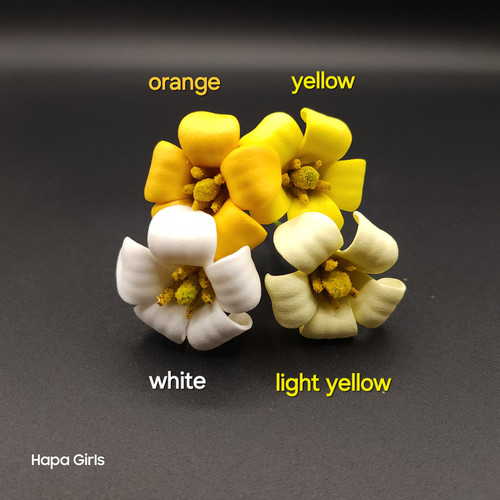 Puakenikeni Flower Hair Pick (White) | Hapa Girls