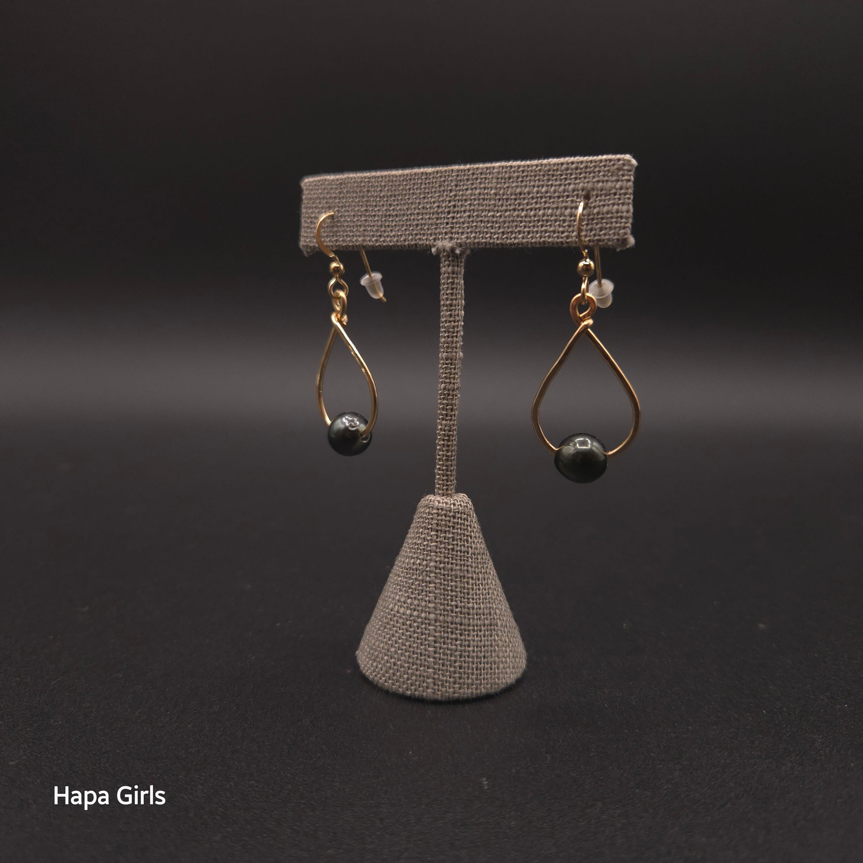 Mini Tahitian Hoop Earrings (~9mm)