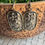 Thumbnail: Earrings with Ornate Hand Relief - OVAL