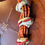 Thumbnail: VINTAGE NAGA SHELL W/CORAL STRANDS