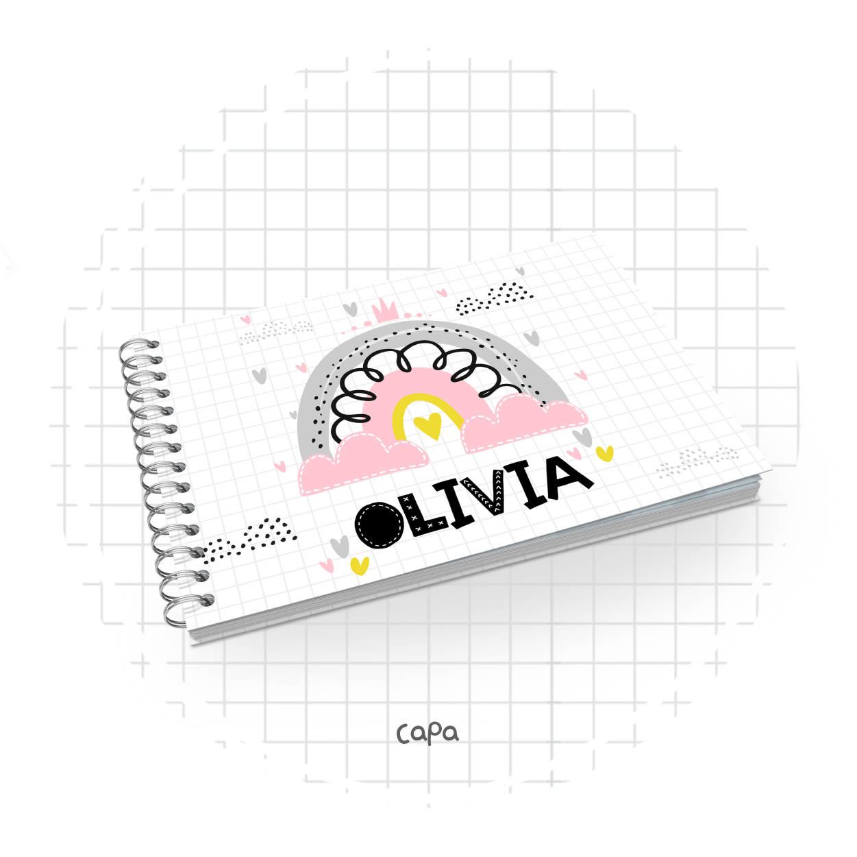 Pack Arco-Iris Minimalista menina