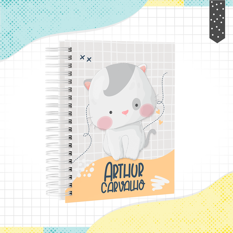 Agenda Escolar gatinho