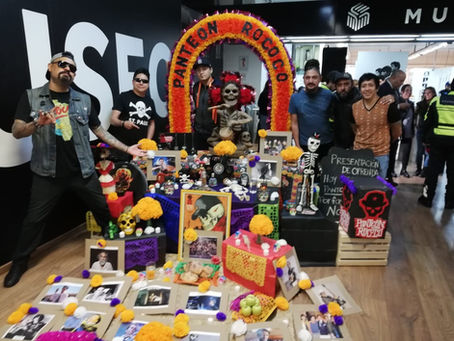 Panteón Rococó presenta hoy Ofrenda de Muertos en el "Museo del Metro"