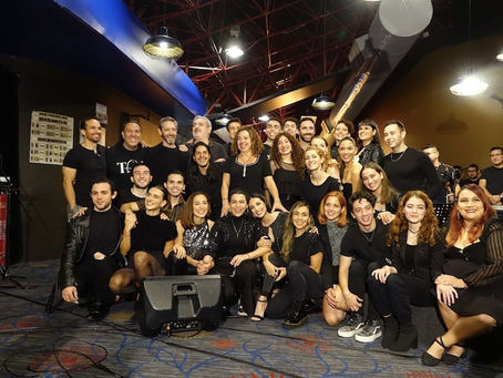 Funden y comparten parte de su talento en el Sitzprobe de The Prom