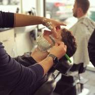 Mac's hair and beauty shaving gentlemen.